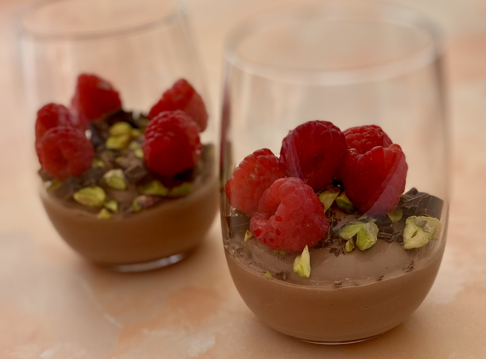 Chocolate Tofu Mousse - A rich, creamy chocolate mousse made with silken tofu for protein and smooth texture, decadent yet blood sugar friendly.