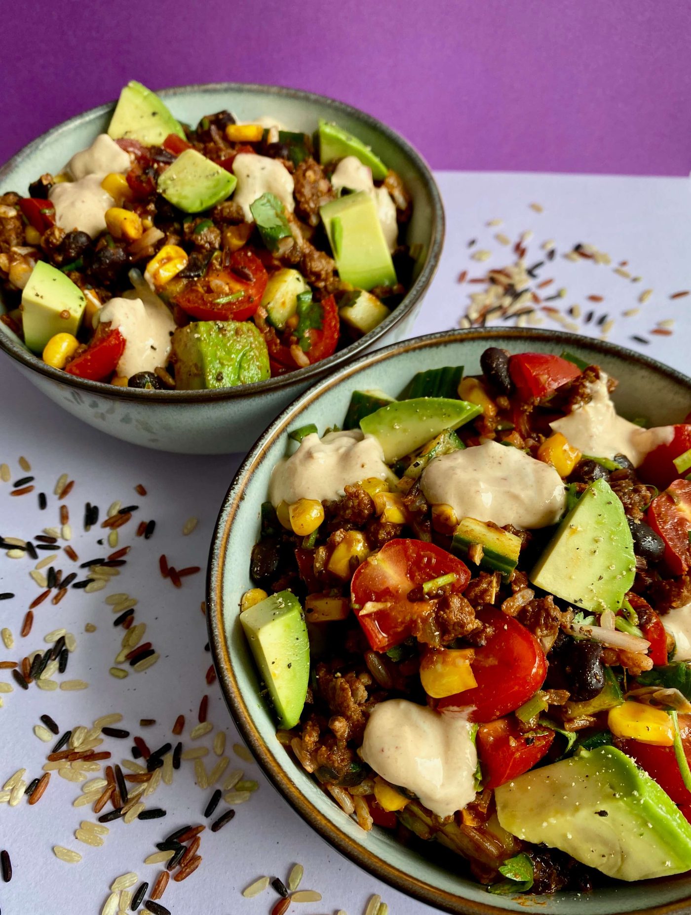 Smokey Mexican Beef and Black Bean Bowl - A delicious recipe for gestational diabetes